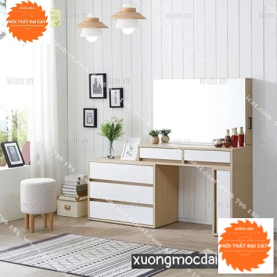 Bàn trang điểm gỗ công nghiệp BTĐ080
