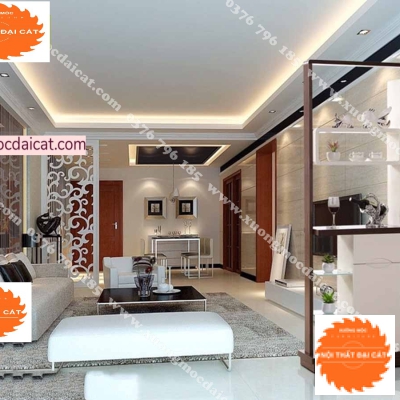 Tủ rượu phòng khách thiết kế đẹp TR049