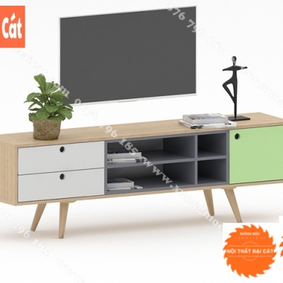 Kệ tivi tiện dụng bằng gỗ KTV322