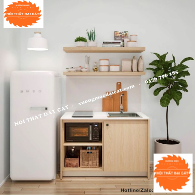 Tủ bếp nhỏ gọn cho phòng bếp TBN057