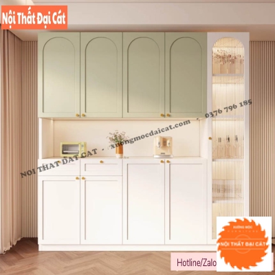 Tủ nhà bếp bằng gỗ MDF cao cấp TBN108