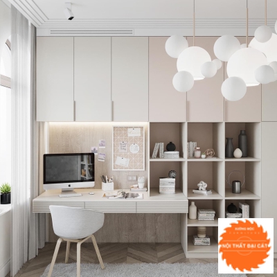 Bàn làm việc tại nhà thiết kế đa năng BLV064