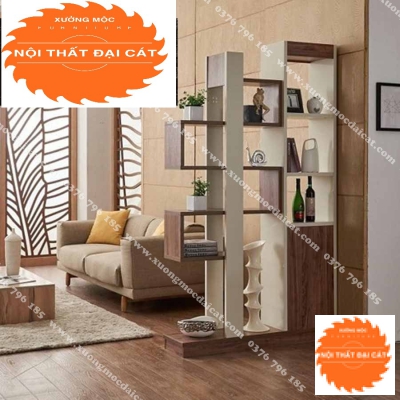 Tủ kệ để rượu phòng khách căn hộ TR050