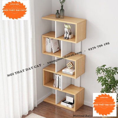 Kệ sách đứng 5 tầng bằng gỗ KS153