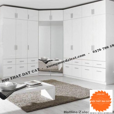 Tủ áo quần gỗ công nghiệp MS22322