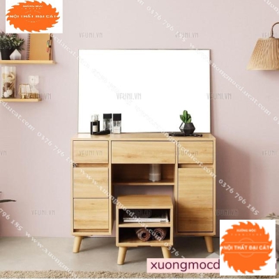 Bàn trang điểm đa năng kèm ghế BTĐ082