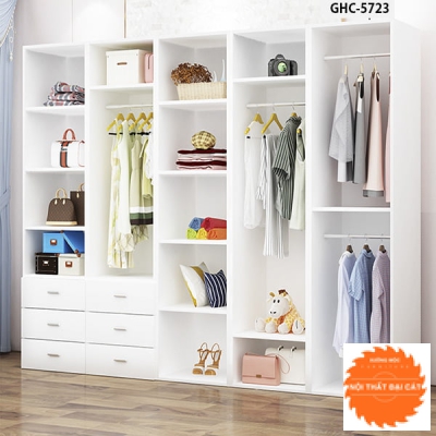 Tủ áo quần thiết kế không cánh TA175