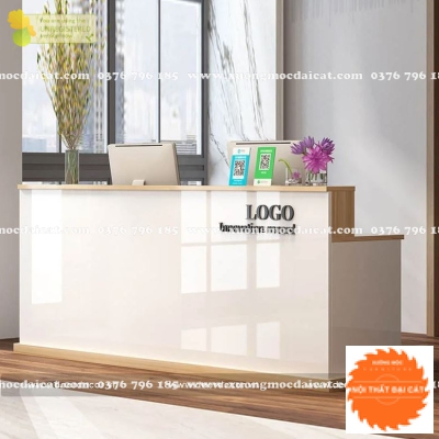 Quầy thu ngân gỗ MDF QTN025