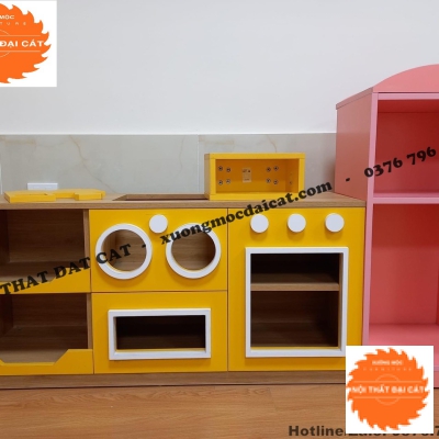 Kệ đồ chơi cho bé bằng gỗ KĐC023