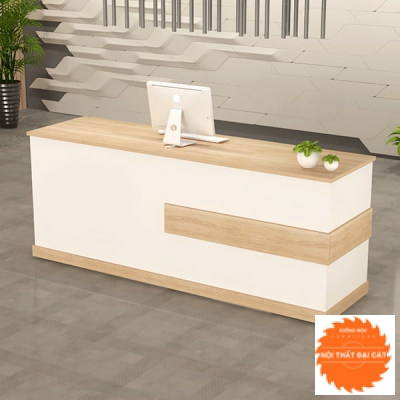 Quầy lễ tân phong cách hiện đại QLT037