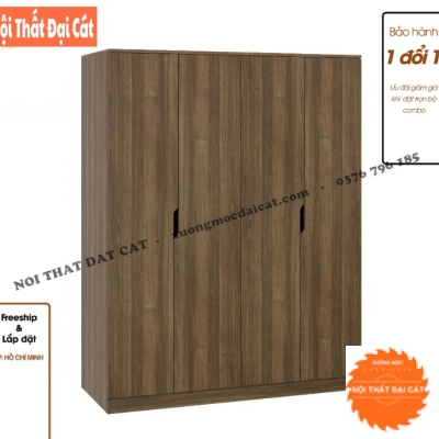 Tủ quần áo gia đình 4 cánh TA433