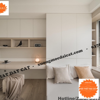 Tủ áo quần kết hợp bàn làm việc MS22330