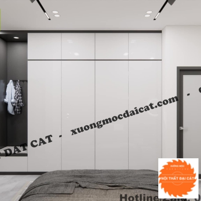 Tủ áo quần thiết kế đẹp MS22336