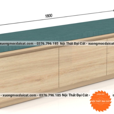 Băng ghế thiết kế 3 hộc kéo BG057