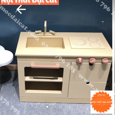 Kệ - tủ đồ chơi bằng gỗ cho bé KĐC026
