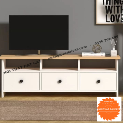 Kệ tivi 3 hộc kéo đẹp KTV377