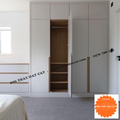 Tủ áo quần 4 cánh đẹp MS22347