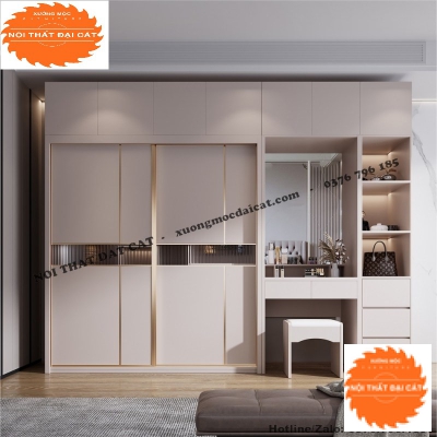 Tủ áo quần kết hợp bàn trang điểm MS22360