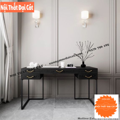 Bàn làm việc thiết kế chân sắt BLV127