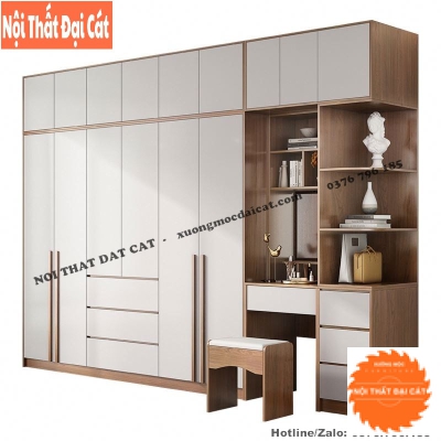 Tủ áo quần kết hợp bàn trang điểm MS22363