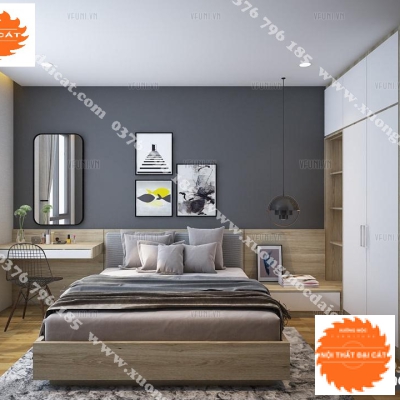 Combo nội thất phòng ngủ đẹp tiện nghi CBPN049