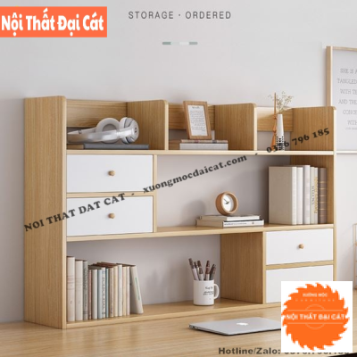 Kệ sách nhỏ bằng gỗ để bàn học KS159