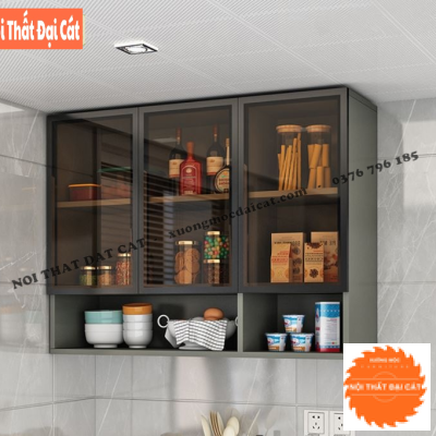 Tủ bếp treo tường cánh kính TBN072