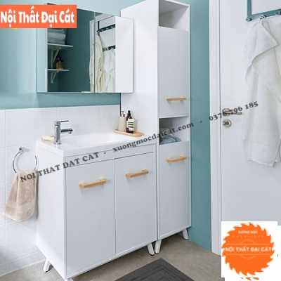 Tủ phòng tắm kết hợp lavabo rửa mặt TPT027