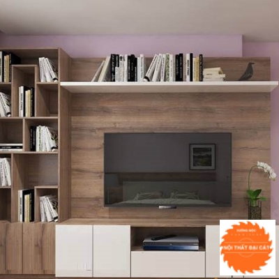 Vách ốp kệ tivi VO022