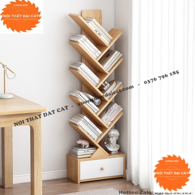 Kệ để sách gỗ công nghiệp KS137