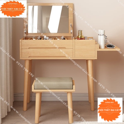 Bàn trang điểm gỗ thiết kế hiện đại BTĐ071