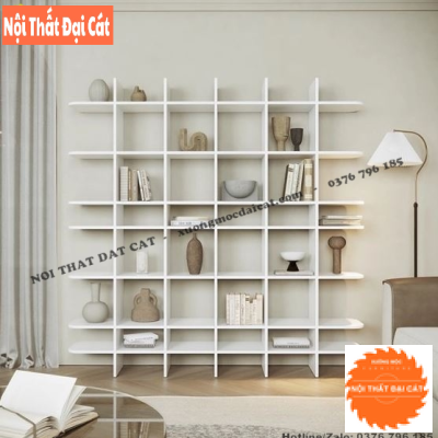 Kệ gỗ trưng bày thiết kế đẹp KG026