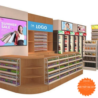 Quầy thu ngân - trưng bày showroom QTN010