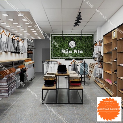 Mẫu thiết kế shop thời trang MS004