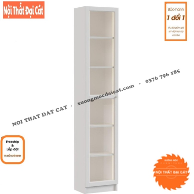 Kệ sách đứng 6 tầng thiết kế có cửa KS202