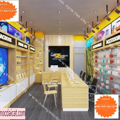 Mẫu thiết kế shop điện thoại MS003