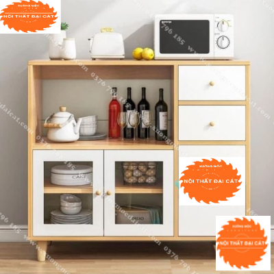Tủ bếp thiết kế đa chức năng nhỏ gọn TBN049