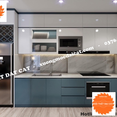 Tủ bếp hiện đại cho gia đình MS0038