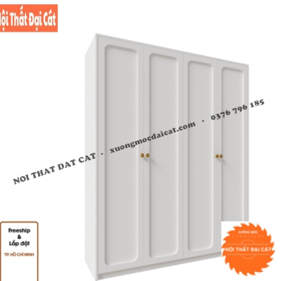 Tủ áo quần 4 cánh hiện đại TA442