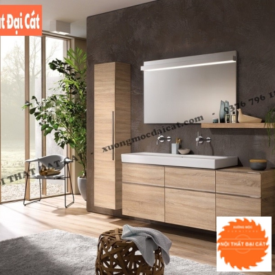 Tủ để đồ phòng tắm treo tường cạnh lavabo TPT030
