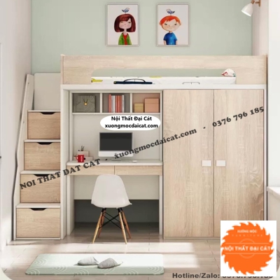 Combo nội thất phòng ngủ cho bé PNTE040