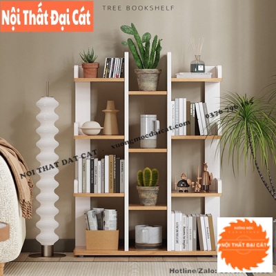 Kệ sách xương rồng hiện đại KS164