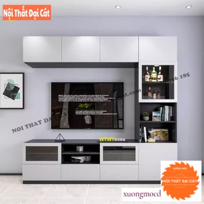 Tủ kệ tivi gỗ MDF cao cấp KKH085