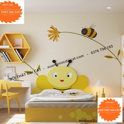 Combo nội thất phòng bé hình chú ong PNTE018
