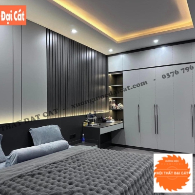 Tủ áo quần phòng ngủ bằng gỗ TA459