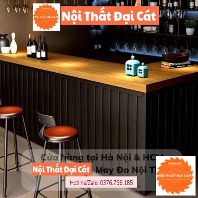 Quầy bar rượu thiết kế cao cấp QB019