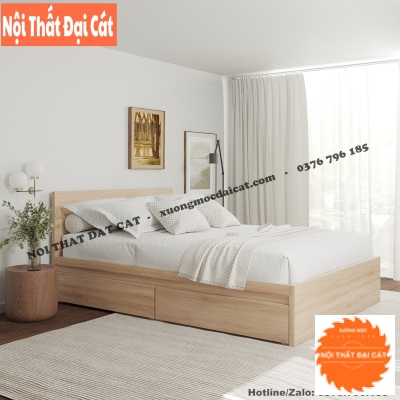 Giường ngủ gỗ công nghiệp cao cấp G104