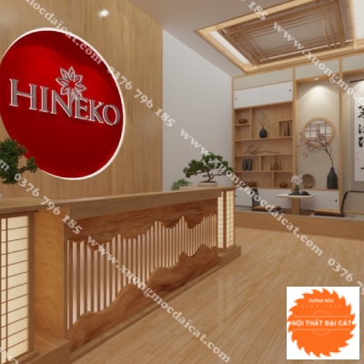Mẫu thiết kế nội thất Spa - Thẩm mỹ viện phong cách Nhật MS005