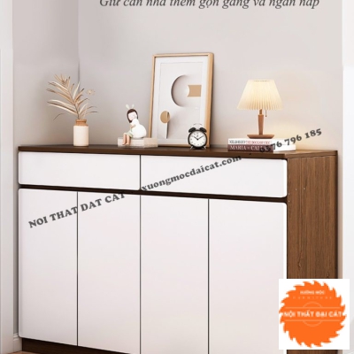 Tủ giày gỗ thiết kế hiện đại TG216
