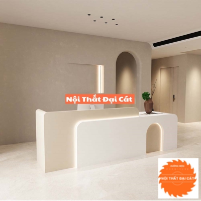Quầy lễ tân thiết kế thời trang QLT054